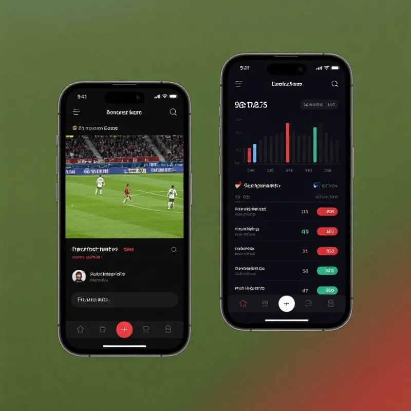 极速体育APP移动端界面展示